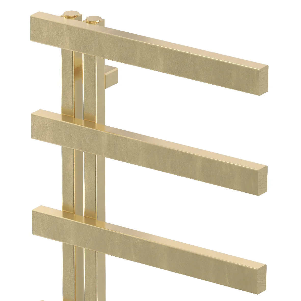 Zehnder Design-Heizkörper „Alban“ für Warmwasser-Zentralheizung mit 50 mm-Seitenanschluss 50 × 100 cm in Messing (gebürstet) Zehnder Design-Heizkörper „Alban“ für Warmwasser-Zentralheizung mit 50 mm-Seitenanschluss 50 × 100 cm in Messing (gebürstet)