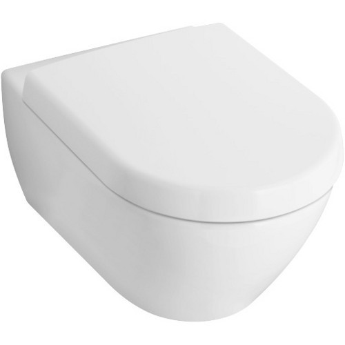 Set Wand-Tiefspül-WC „Subway 2.0“ 37,5 × 36 × 56,5 cm Abgang waagerecht, mit Spülrand mit Villeroy & Boch WC-Sitz „Subway 2.0“ inkl. Deckel 35,9 × 45,9 × 6 cm ,, Quick Release, Soft Closing Set Wand-Tiefspül-WC „Subway 2.0“ 37,5 × 36 × 56,5 cm Abgang waagerecht, mit Spülrand mit Villeroy & Boch WC-Sitz „Subway 2.0“ inkl. Deckel 35,9 × 45,9 × 6 cm ,, Quick Release, Soft Closing