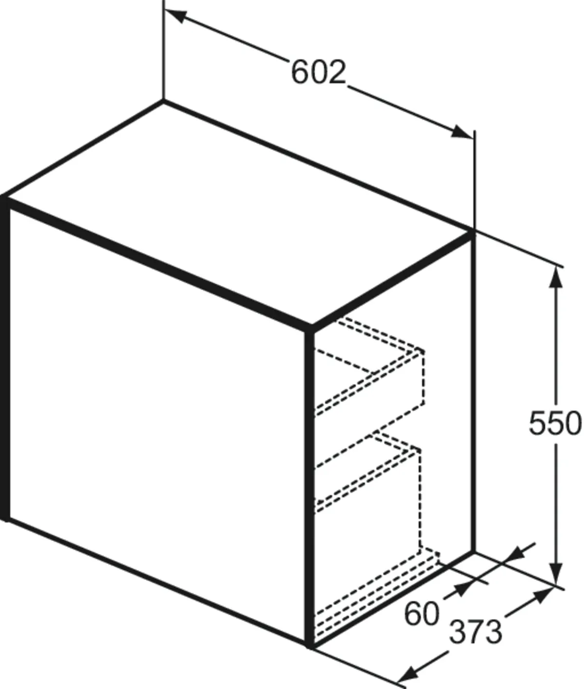 Ideal Standard Waschtischunterschrank „Conca“ 60,2 × 55 × 37,3 cm Sunset matt lackiert Ideal Standard Waschtischunterschrank „Conca“ 60,2 × 55 × 37,3 cm Sunset matt lackiert