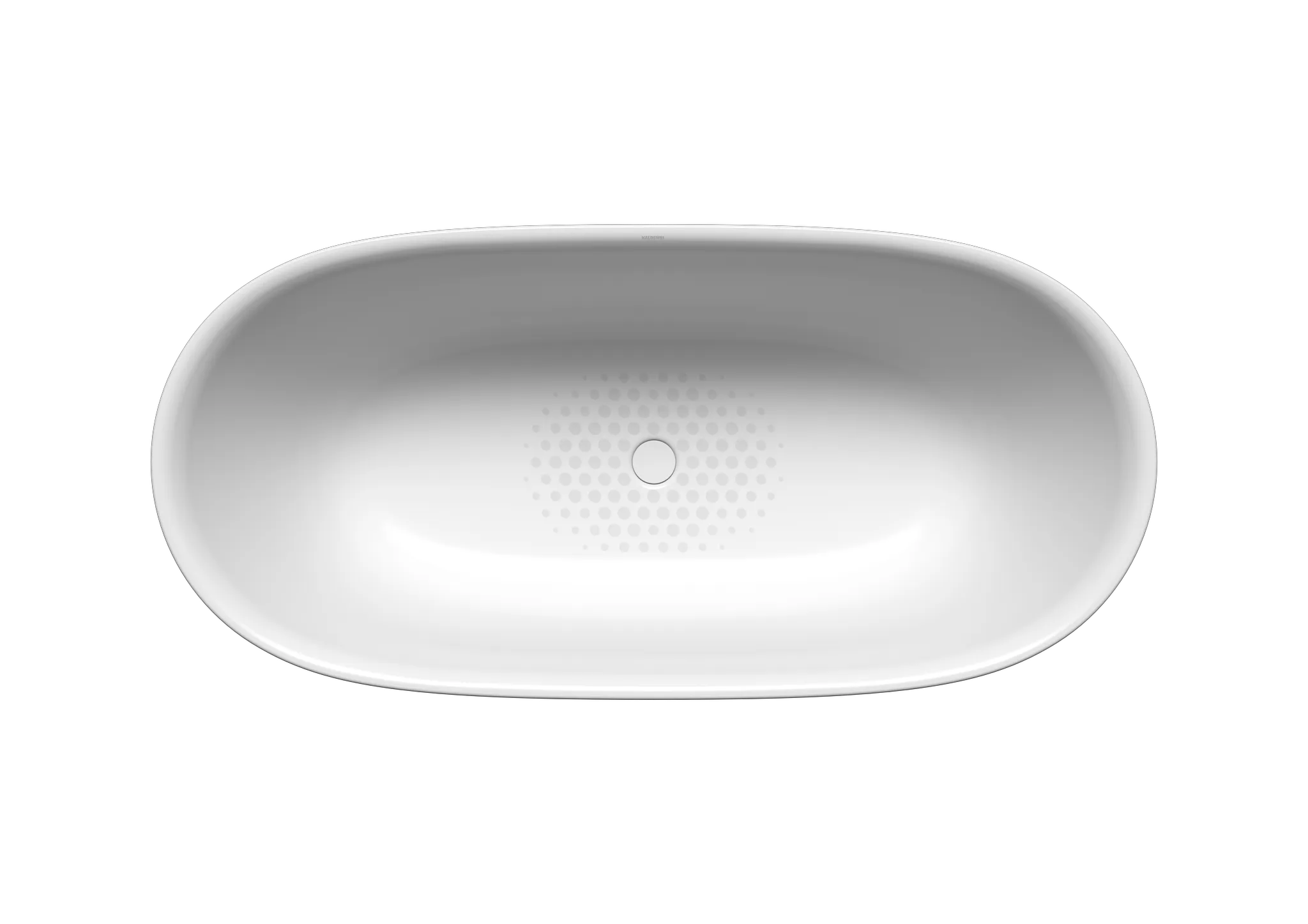 Kaldewei Badewanne „Meisterstück Oyo Duo“ freistehend 1730 × 820 mm, Mittelablauf ohne Überlauf, in alpinweiß Kaldewei Badewanne „Meisterstück Oyo Duo“ freistehend 1730 × 820 mm, Mittelablauf ohne Überlauf, in alpinweiß