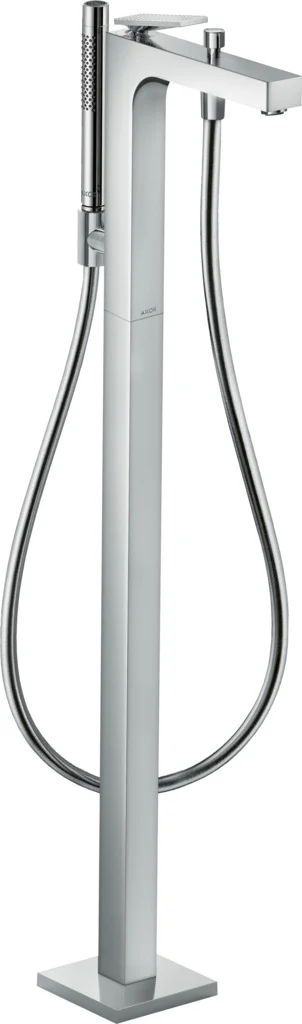 Hansgrohe AXOR Citterio Einhebel-Wannenmischer bodenstehend, Rautenschliff Chrom, Ausladung 200 mm Hansgrohe AXOR Citterio Einhebel-Wannenmischer bodenstehend, Rautenschliff Chrom, Ausladung 200 mm