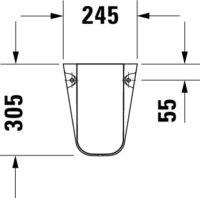 Halbsäule D-Code für 231065/231060/231055/034812, weiß