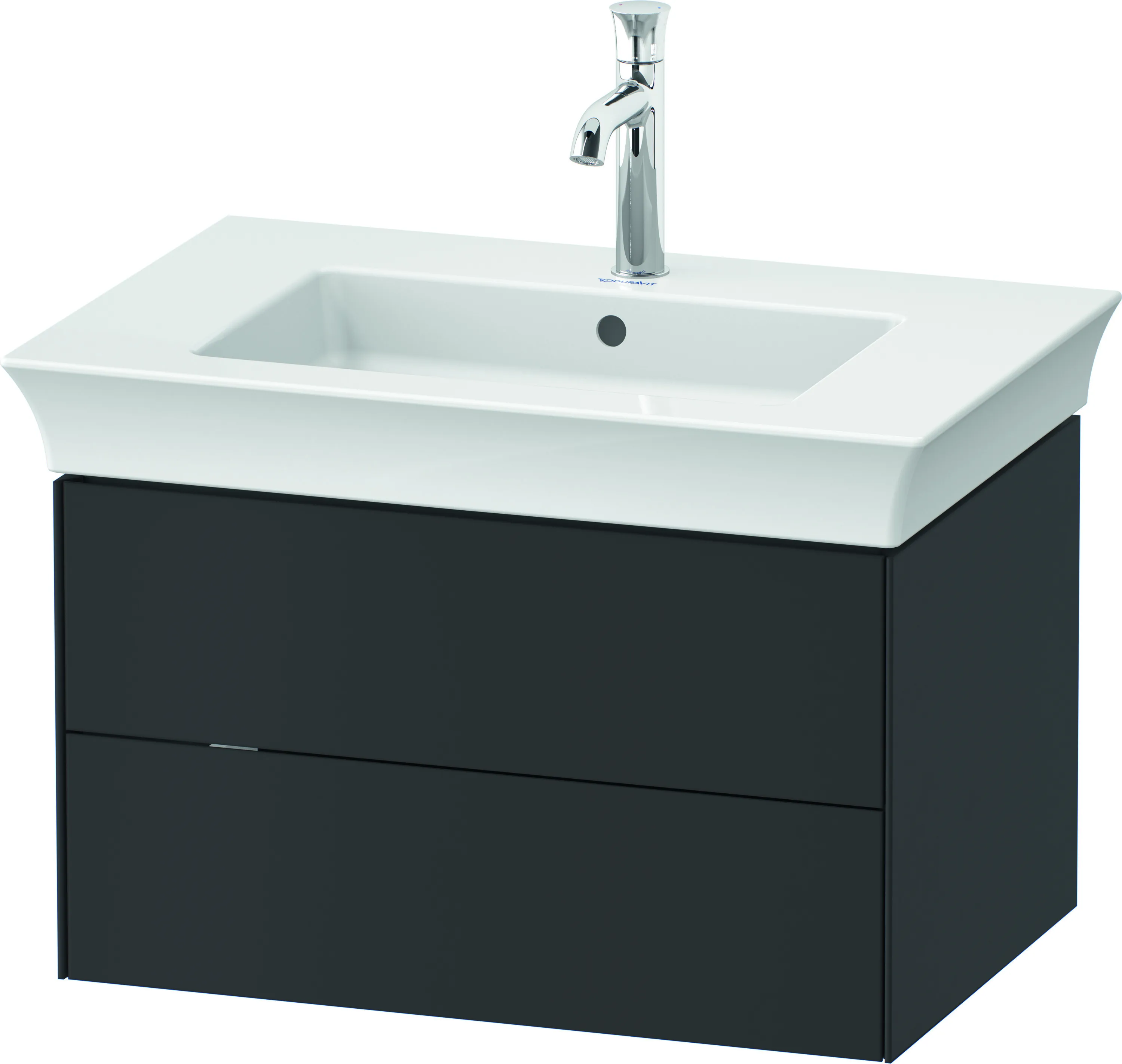 Duravit Waschtischunterschrank wandhängend „White Tulip“ 68,4 × 41 × 45,8 cm Duravit Waschtischunterschrank wandhängend „White Tulip“ 68,4 × 41 × 45,8 cm