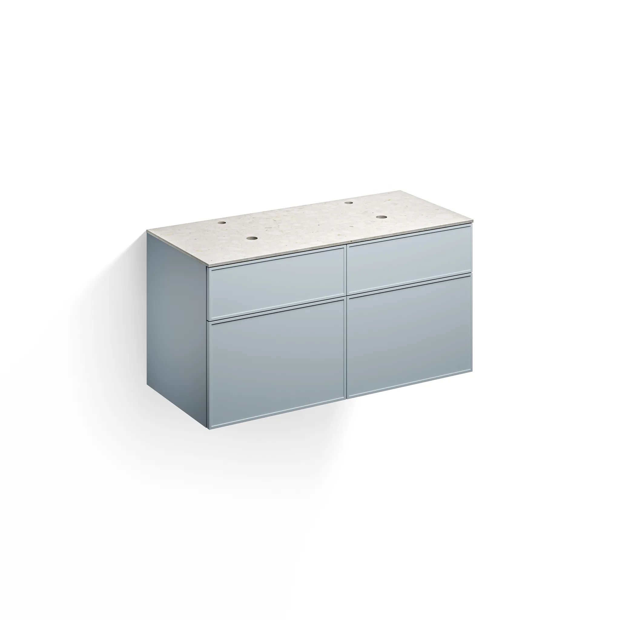 Alape Möbelmodul Arkta 1200x600 Neolith Silk/Türkisgrau