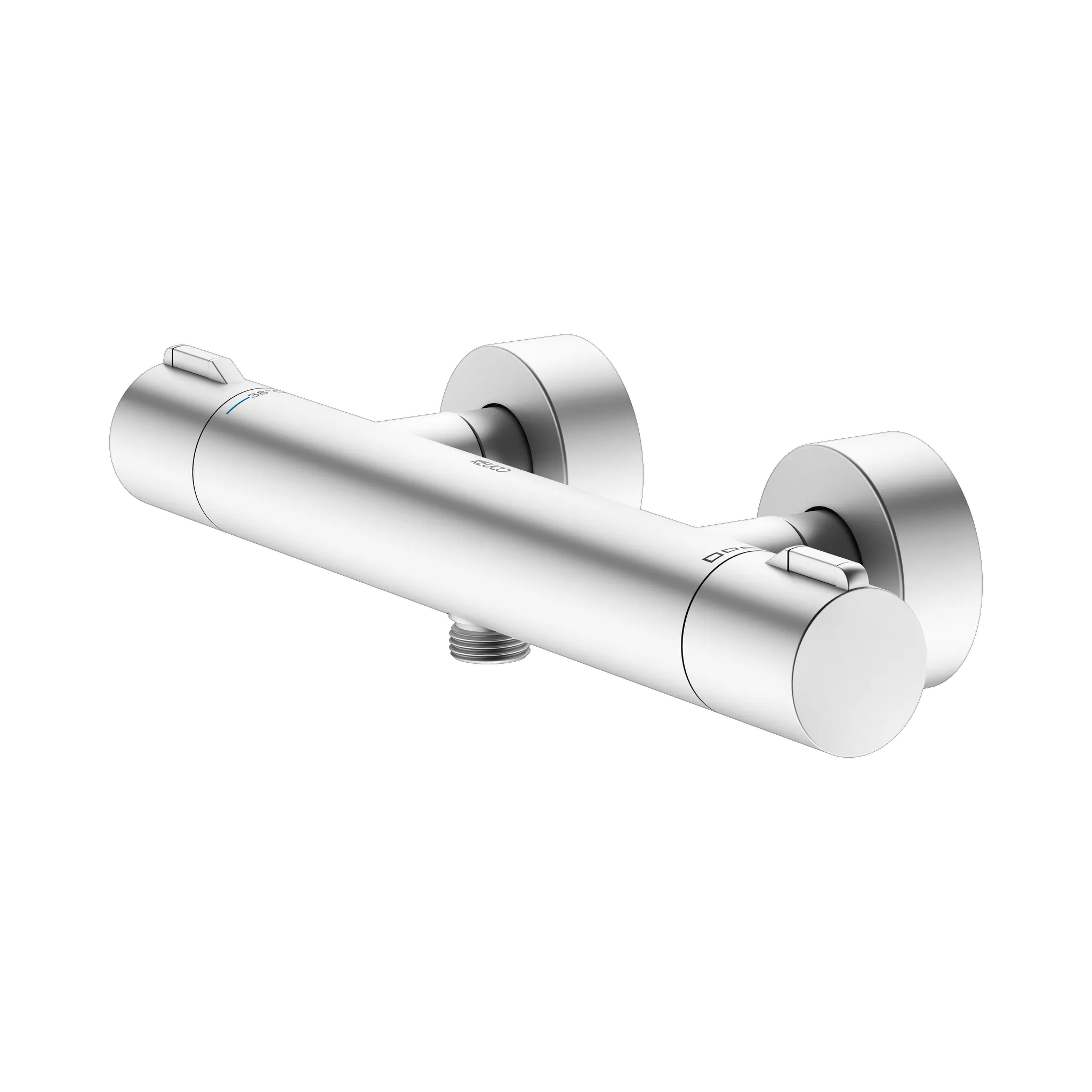 Plan blue 53926171001 Thermostat-Brausemischer Aufputz Aluminium-finish Plan blue 53926171001 Thermostat-Brausemischer Aufputz Aluminium-finish