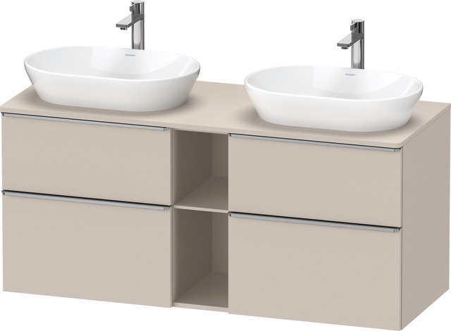 Duravit Waschtischunterschrank wandhängend „D-Neo“ 140 × 66,4 × 55 cm