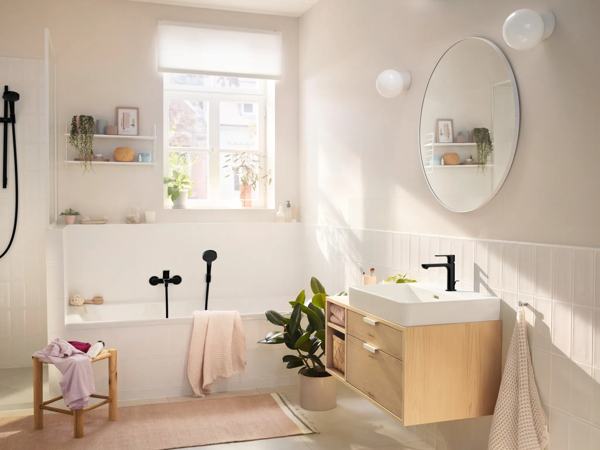 Waschtischmischer Rebris S 110 CoolStart EcoSmart+ m.Zugst.chrom Waschtischmischer Rebris S 110 CoolStart EcoSmart+ m.Zugst.chrom