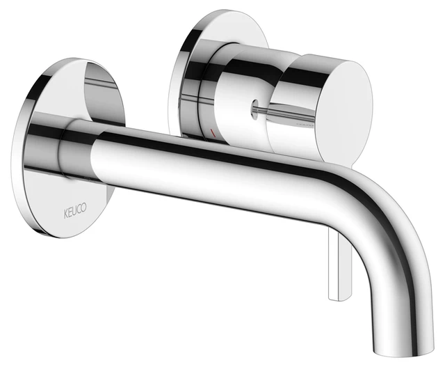 Plan blue Einhebel-Waschtischmischer UP für Wandmontage Ausladung 165 mm verchromt Plan blue Einhebel-Waschtischmischer UP für Wandmontage Ausladung 165 mm verchromt