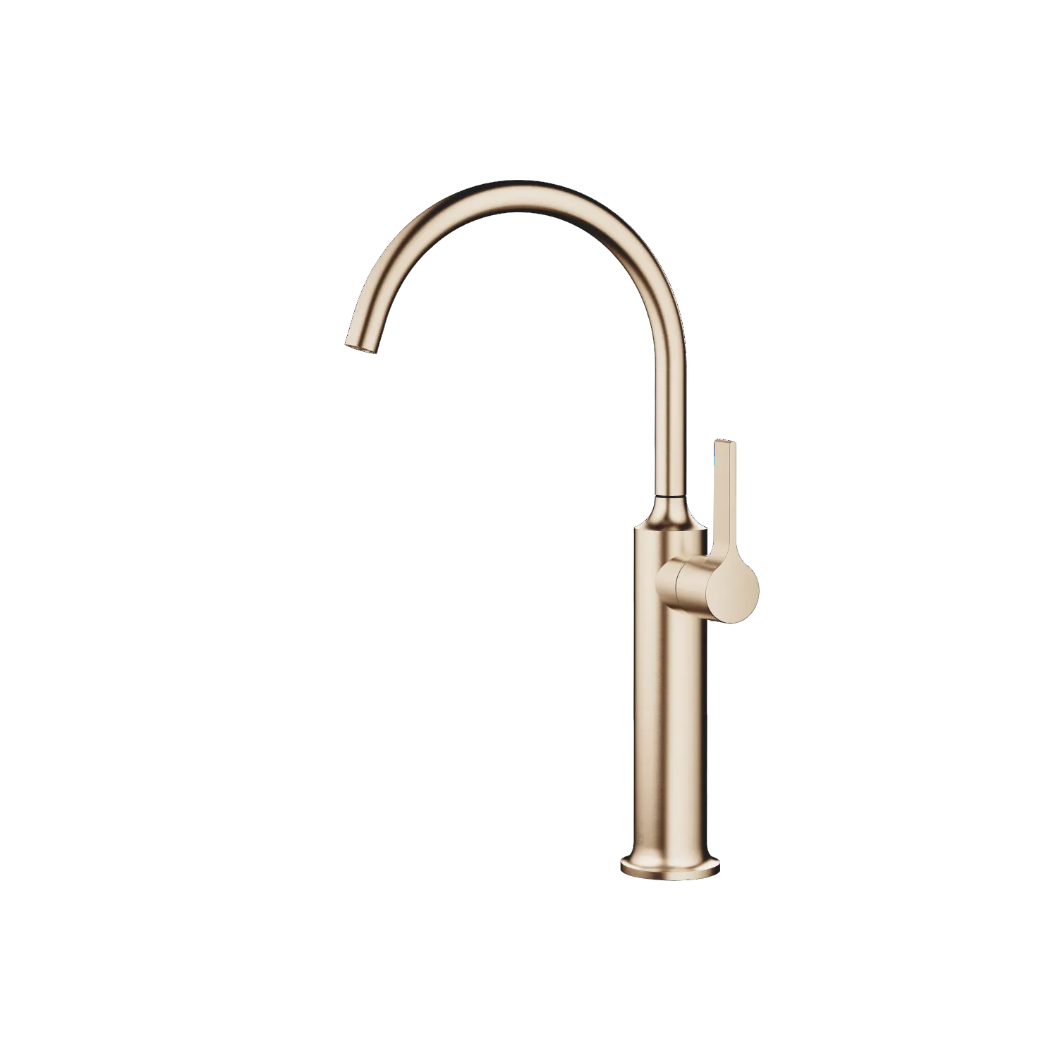 Dornbracht VAIA Waschtisch-Einhandbatterie mit erhöhtem Standfuß VAIA Champagne gebürstet (22kt Gold)