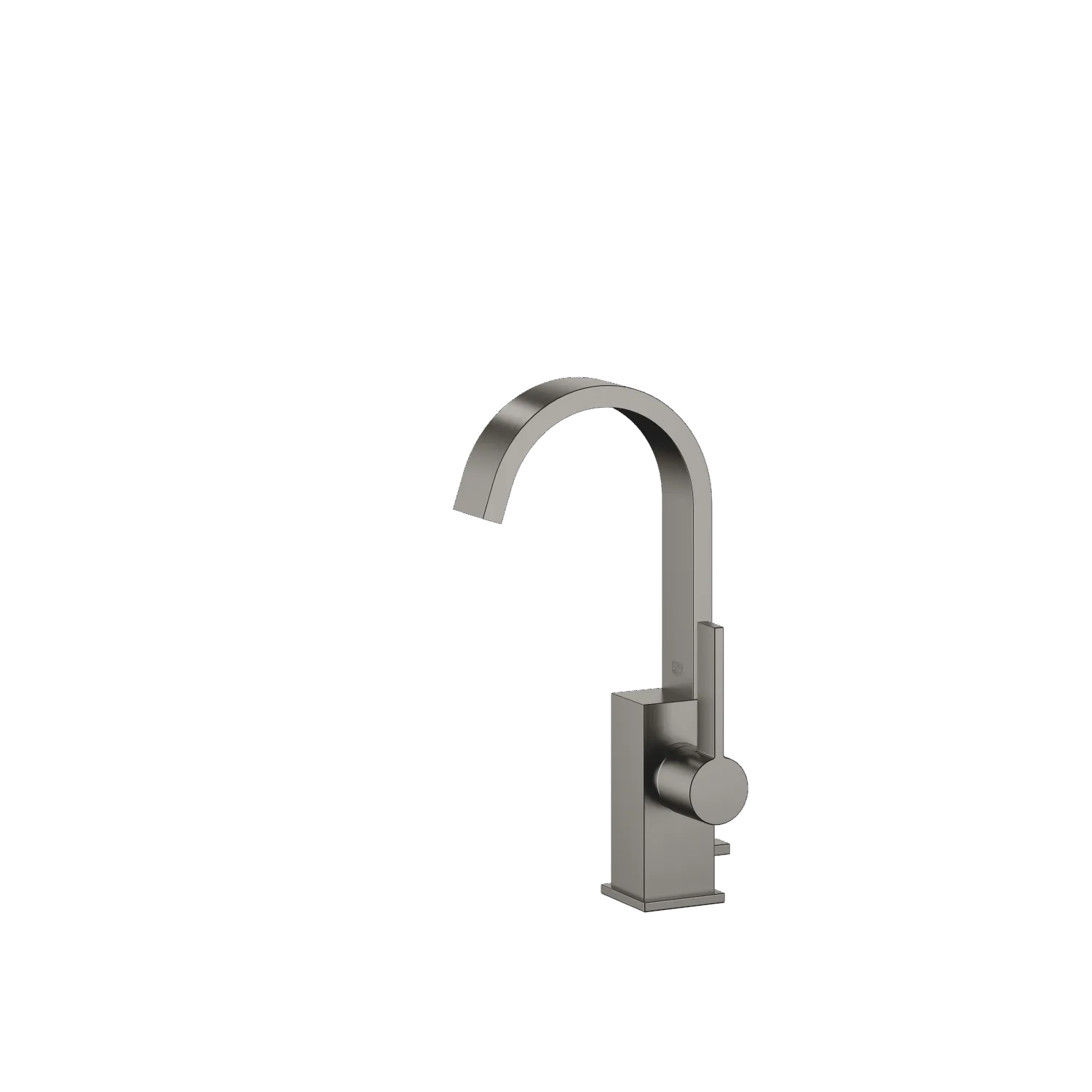 Dornbracht MEM Waschtisch-Einhandbatterie mit Ablaufgarnitur Dark Platinum gebürstet, Ausladung 113 mm Dornbracht MEM Waschtisch-Einhandbatterie mit Ablaufgarnitur Dark Platinum gebürstet, Ausladung 113 mm