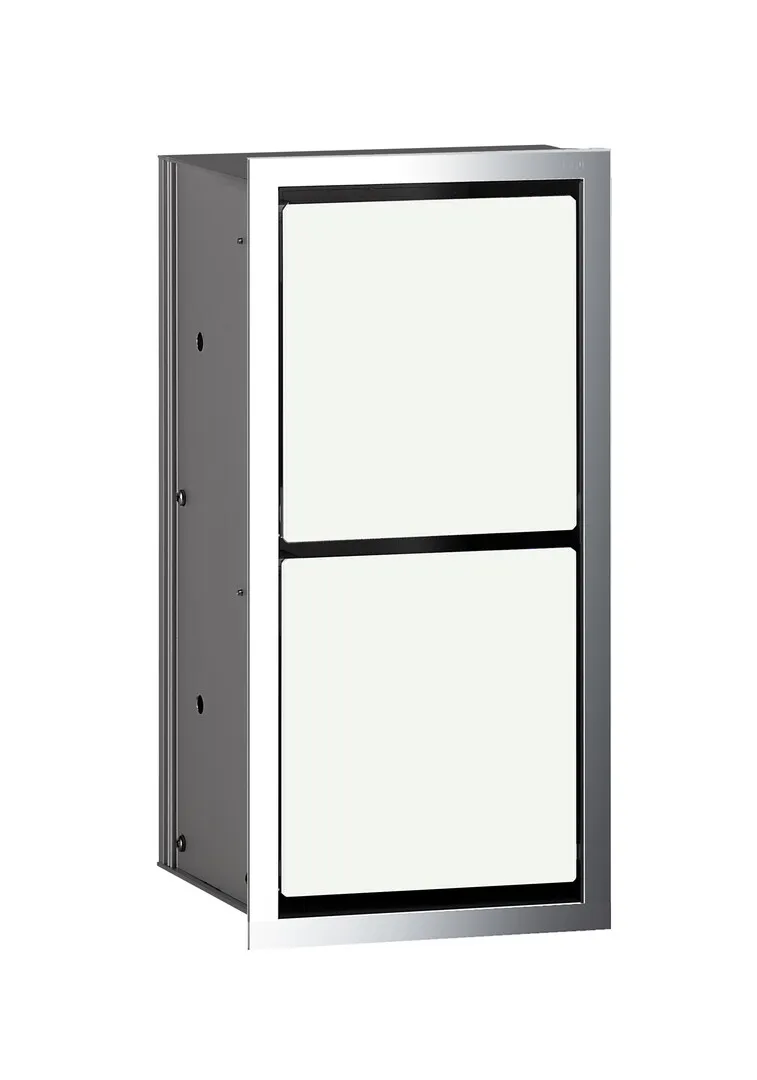 emco WC-Papier-Modul „asis module 150“ 16,8 × 33,4 × 15,3 cm in chrom / optiwhite emco WC-Papier-Modul „asis module 150“ 16,8 × 33,4 × 15,3 cm in chrom / optiwhite