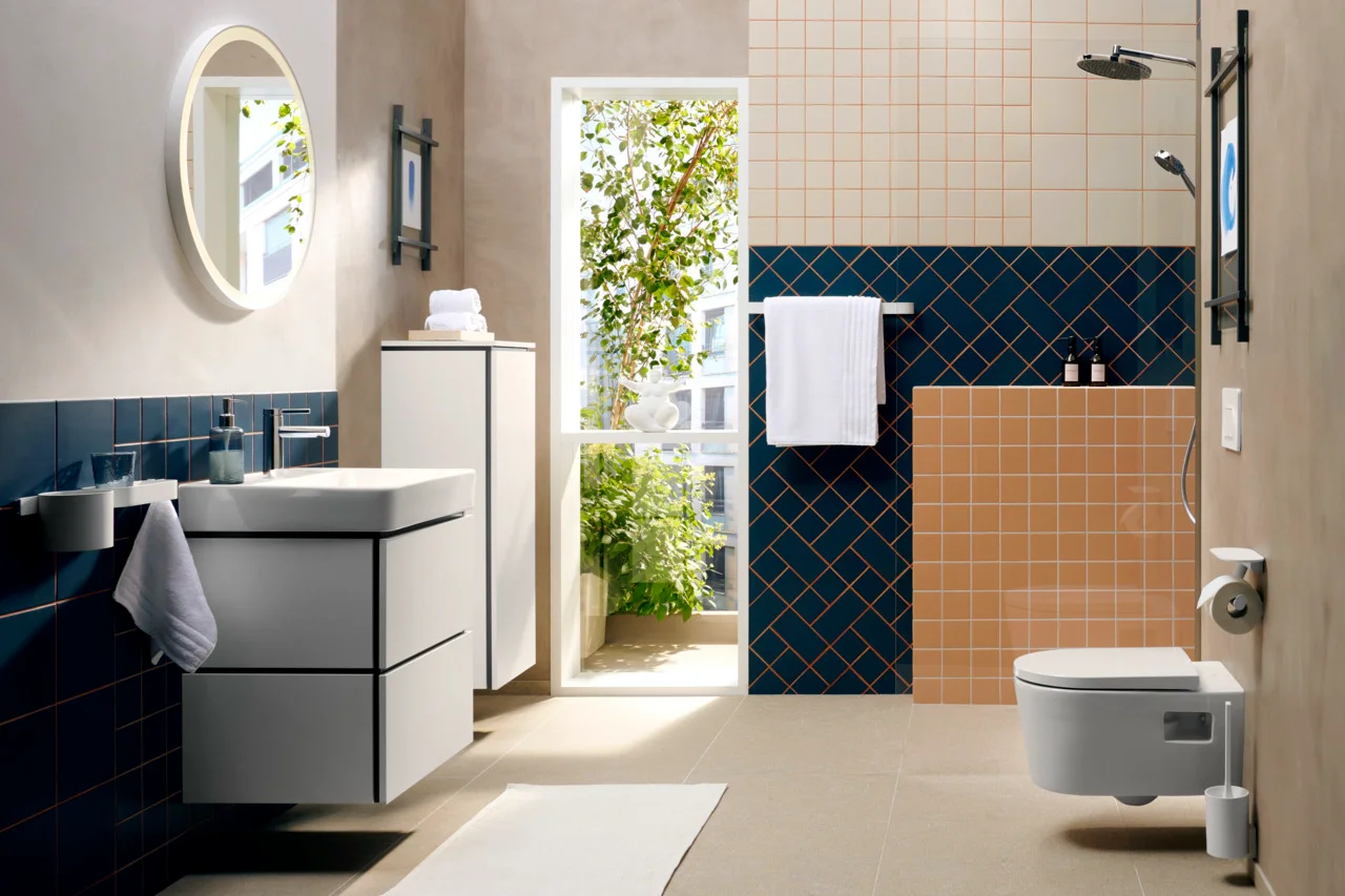 Hansgrohe Activera S Showerpipe 240 1jet EcoSmart mit Ecostat Fine Varia, Chrom