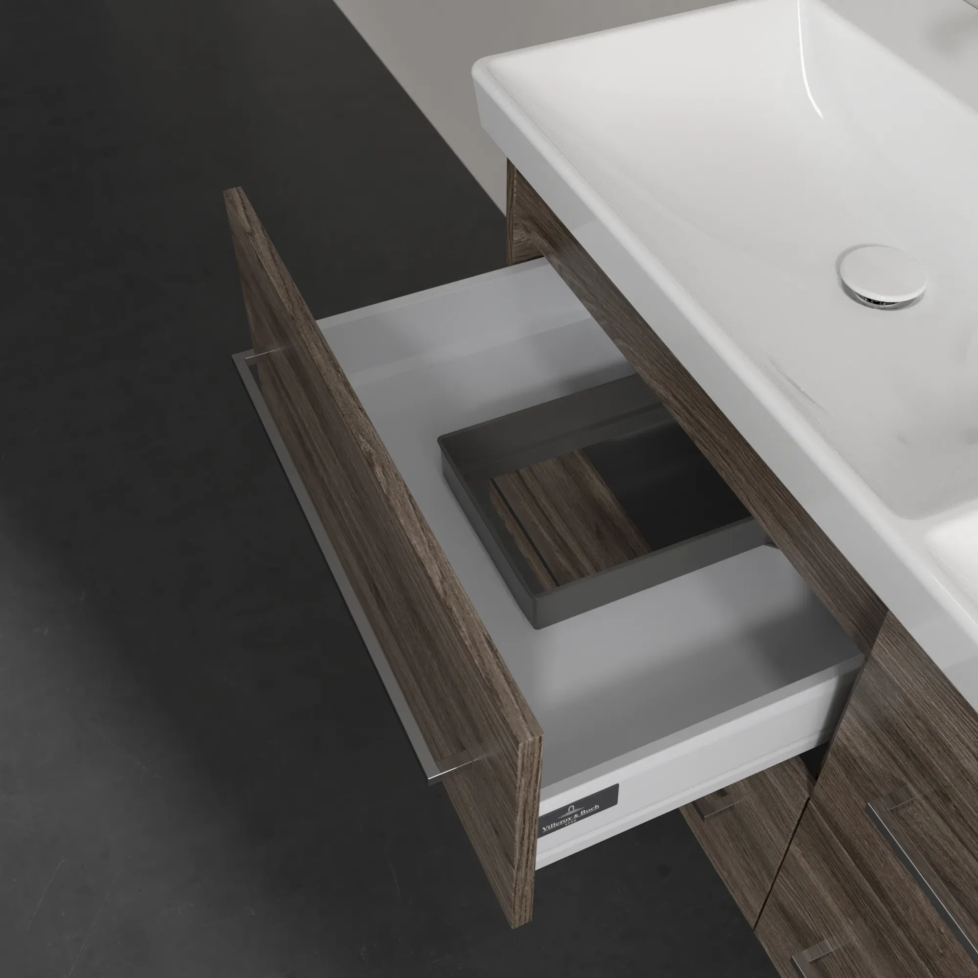 Villeroy & Boch Avento Unterschrank für Unterbauwaschbecken 1180x514x484mm Stone Oak Villeroy & Boch Avento Unterschrank für Unterbauwaschbecken 1180x514x484mm Stone Oak