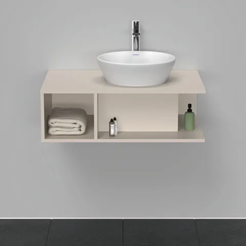 Duravit Waschtischunterschrank wandhängend „D-Neo“ 80 × 26 × 55 cm Taupe Matt Duravit Waschtischunterschrank wandhängend „D-Neo“ 80 × 26 × 55 cm Taupe Matt