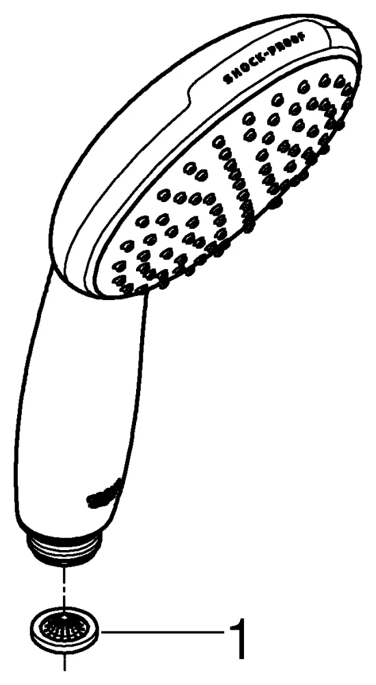 Handbrause Tempesta 110 27923_3, 1 Strahlart: Rain, Water Saving, maximaler Durchfluss (bei 3 bar): 8.7 l/min, chrom Handbrause Tempesta 110 27923_3, 1 Strahlart: Rain, Water Saving, maximaler Durchfluss (bei 3 bar): 8.7 l/min, chrom