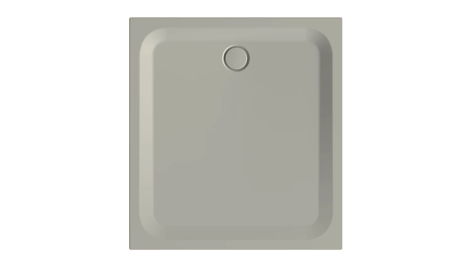 Bette rechteck Duschwanne „BetteUltra“ 1200 × 1100 mm mit BetteAntirutsch Pro, ohne Oberflächenveredelung, ohne Wannenträger, in Stone