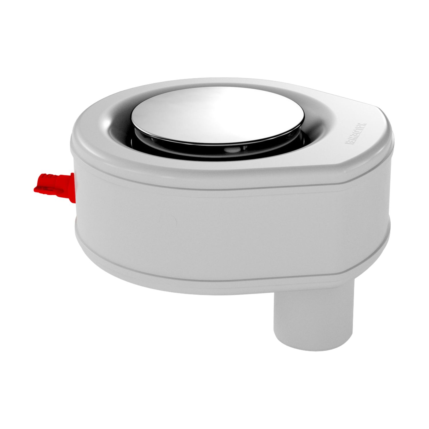 Ablaufgarnitur „KA90“ senkrecht mit Haarfangsieb und emaillierter Ablaufabdeckung Ablaufgarnitur „KA90“ senkrecht mit Haarfangsieb und emaillierter Ablaufabdeckung