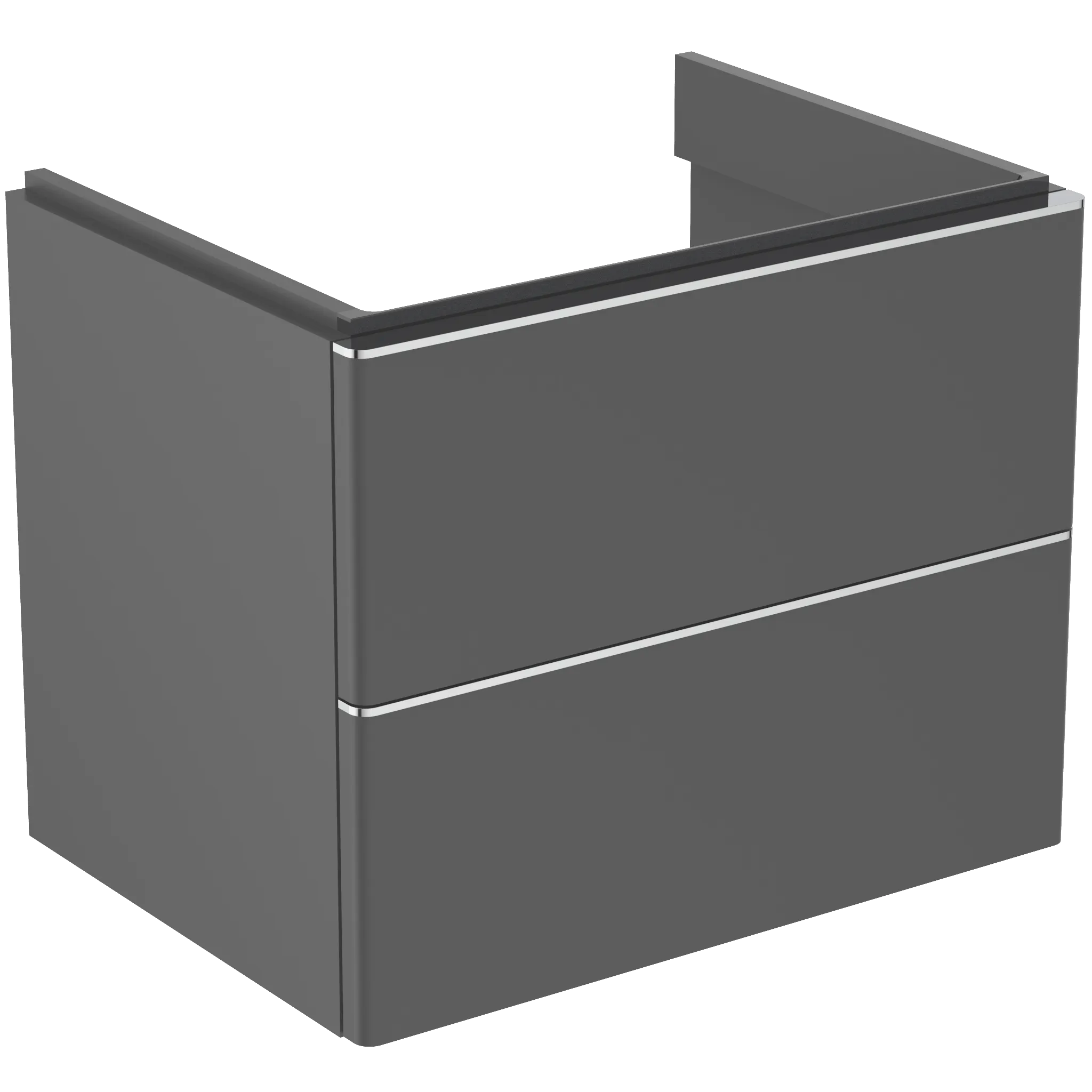 Ideal Standard Adapto Auszugsfront für Waschtischunterschrank, Anthrazit matt lackiert, 610 mm Breite Ideal Standard Adapto Auszugsfront für Waschtischunterschrank, Anthrazit matt lackiert, 610 mm Breite
