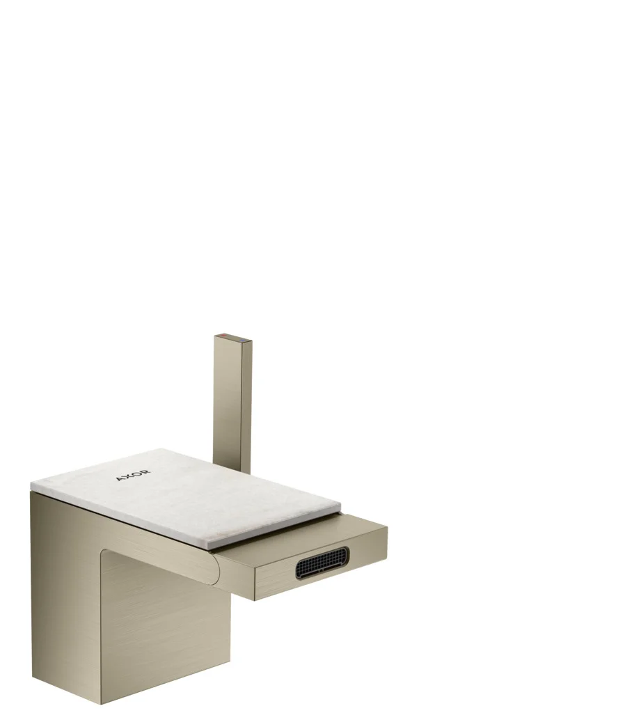 Hansgrohe AXOR MyEdition Platte 117 mm Marmor Lasa Covelano Vena Oro abnehmbar Hansgrohe AXOR MyEdition Platte 117 mm Marmor Lasa Covelano Vena Oro abnehmbar
