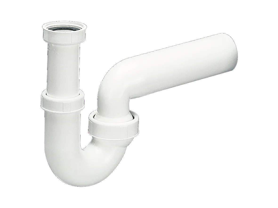 Röhren-Siphon 100/0, 1 1/2″ x DN 40/DN 50