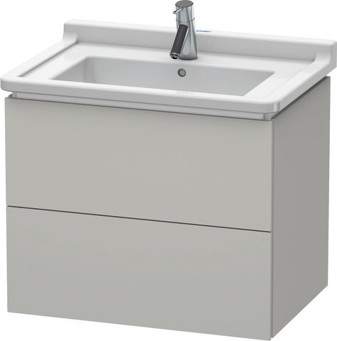 Duravit Waschtischunterschrank wandhängend „L-Cube“ 67 × 55,8 × 46,9 cm