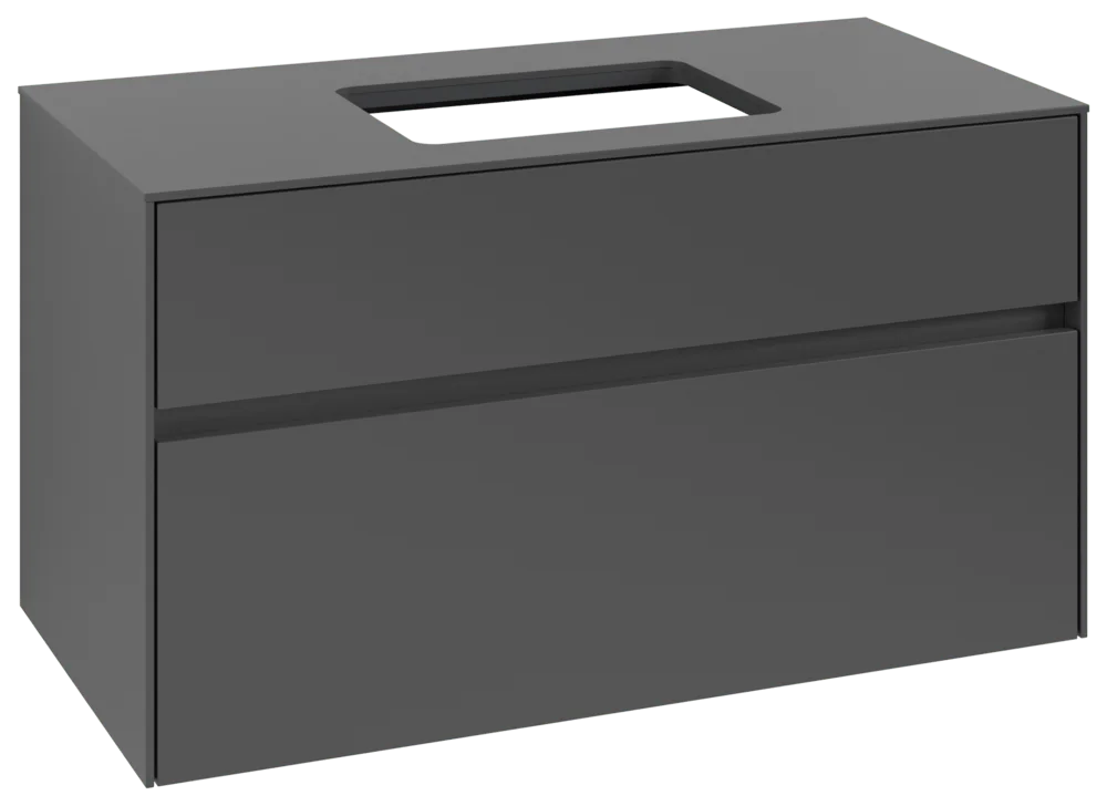 Villeroy & Boch Collaro Waschbeckenunterschrank C10900, 1000 x 548 x 500 mm, Graphite Villeroy & Boch Collaro Waschbeckenunterschrank C10900, 1000 x 548 x 500 mm, Graphite
