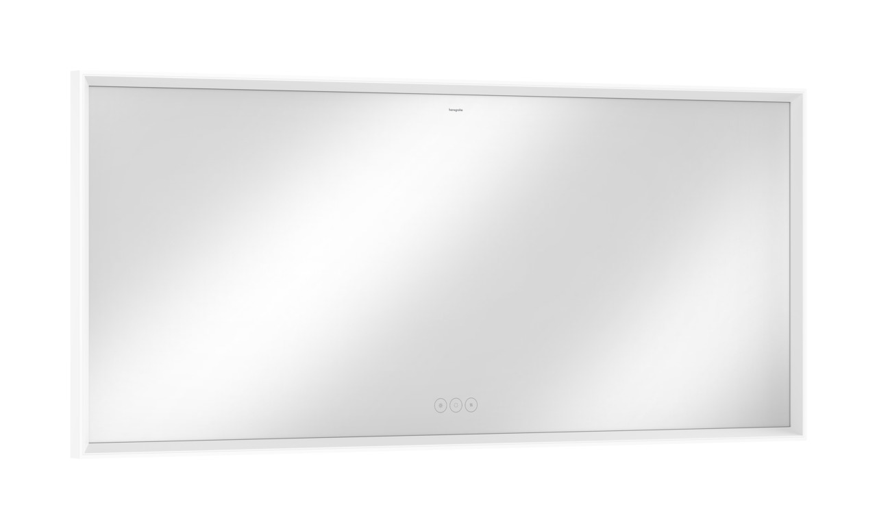 Xarita E Spiegel mit LED-Beleuchtung 1600/50 kapazitiver Berührungssensor Mattweiß