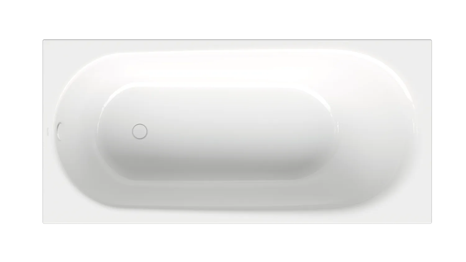 BetteComodo Badewanne, Rechteck, 1900 x 900 mm, weiß, glasierter Titan-Stahl, Einbau, Unterbau, 1-Sitzer, Bade-Duschkombination