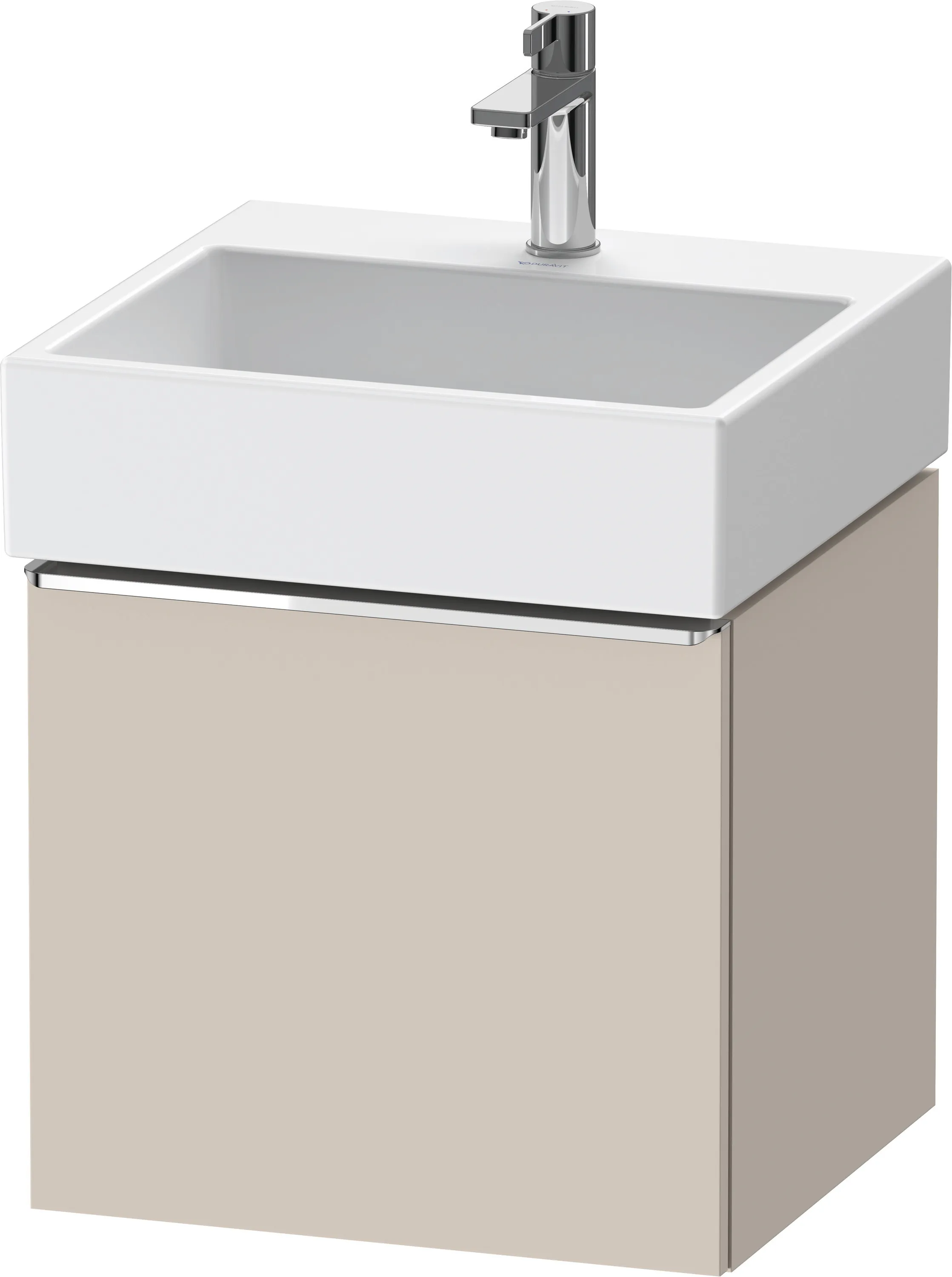 Duravit Waschtischunterschrank wandhängend „D-Neo“ 48,4 × 44 × 44,2 cm Taupe Matt