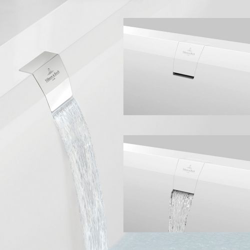Villeroy & Boch Badewanne „Squaro Edge 12“ rechteck 190 × 90 cm, Mittelablauf Villeroy & Boch Wasserzulauf „Squaro Edge 12“ Modell UPCON0123 Badewannenträger Villeroy & Boch Badewanne „Squaro Edge 12“ rechteck 190 × 90 cm, Mittelablauf Villeroy & Boch Wasserzulauf „Squaro Edge 12“ Modell UPCON0123 Badewannenträger