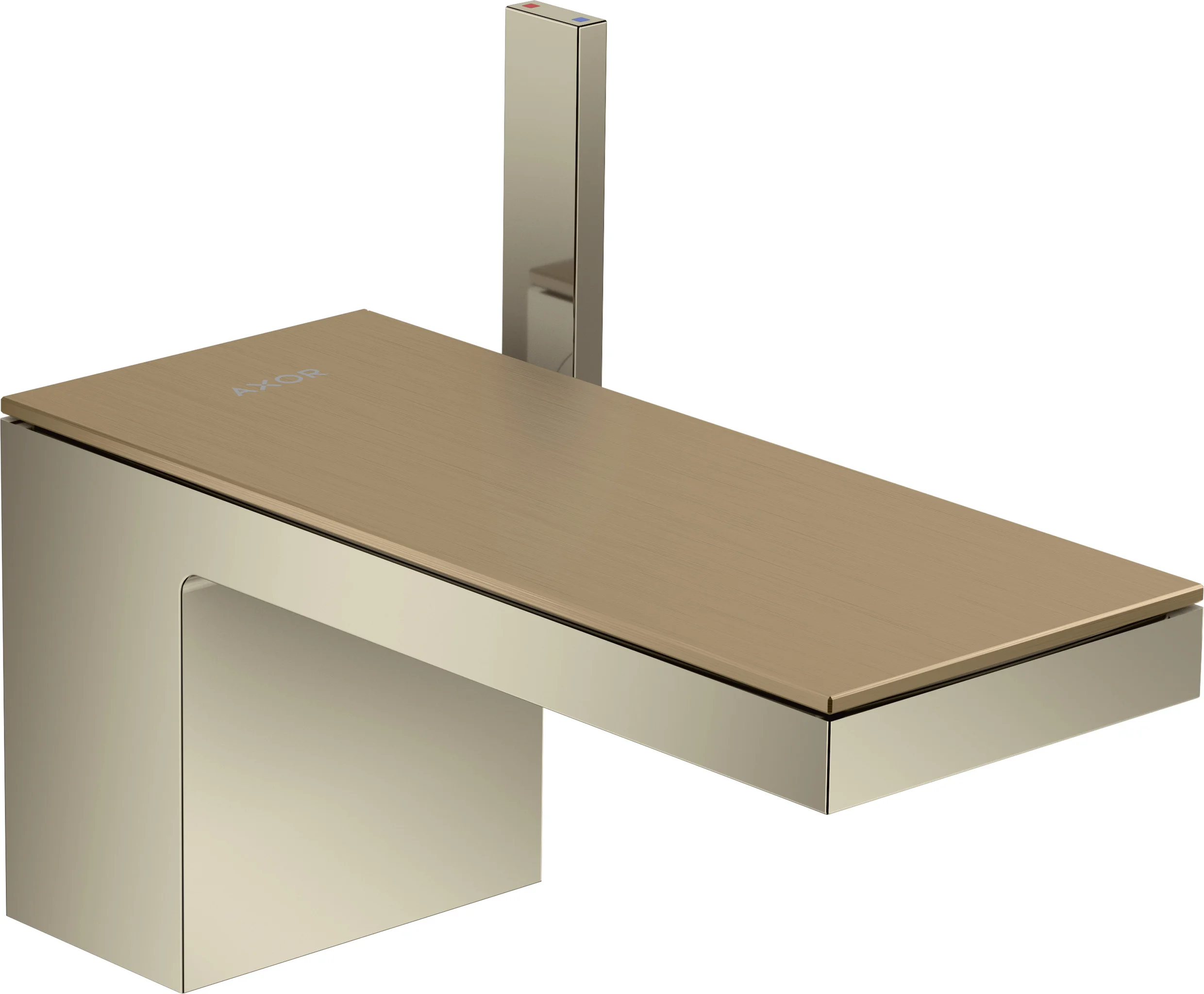 Hansgrohe AXOR MyEdition Platte 200 mm Metall Brushed Bronze abnehmbar