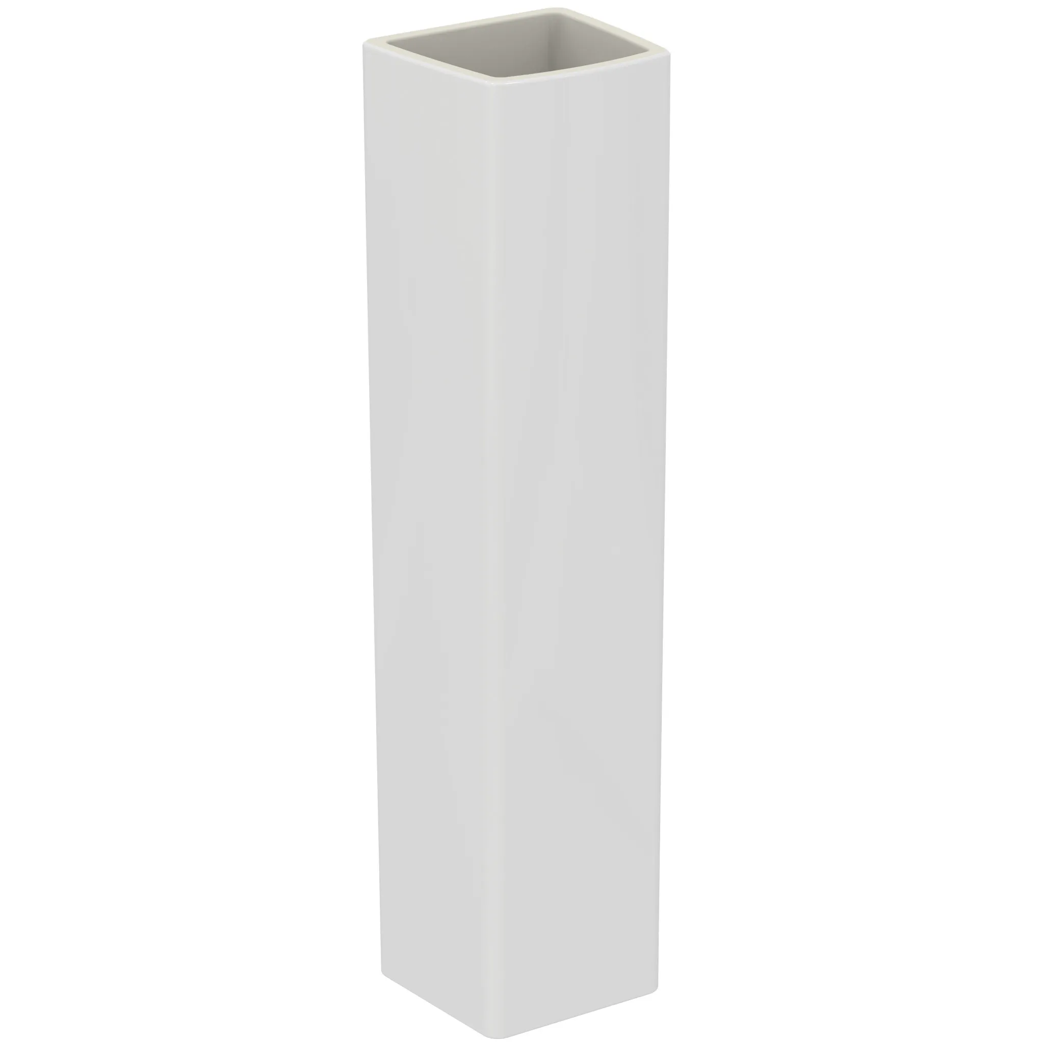 Halbsäule „Conca“ 18,5 × 75,5 × 17 cm in Weiß Halbsäule „Conca“ 18,5 × 75,5 × 17 cm in Weiß