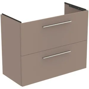 Ideal Standard Waschtischunterschrank „i.lifeS“ 80 × 63 × 37,5 cm Greige matt