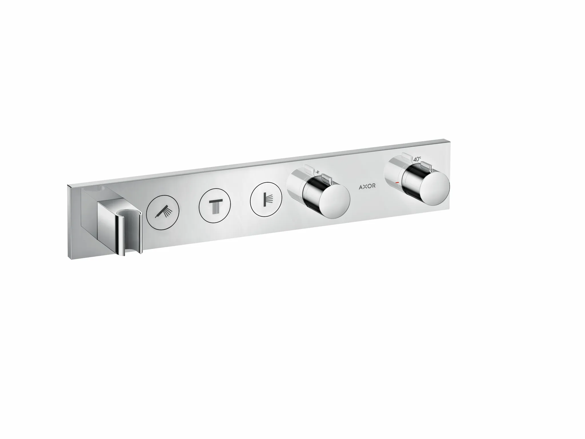 Hansgrohe AXOR ShowerSolutions Thermostatmodul Select 530⁄90 Unterputz für 3 Verbraucher, Chrom Hansgrohe AXOR ShowerSolutions Thermostatmodul Select 530⁄90 Unterputz für 3 Verbraucher, Chrom