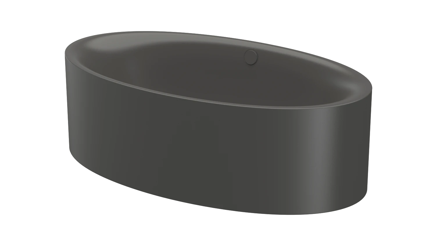 Bette oval Badewanne „BetteEve Oval Silhouette“ 180 × 100 cm in Anthracite Bette oval Badewanne „BetteEve Oval Silhouette“ 180 × 100 cm in Anthracite