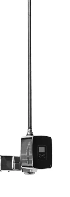 Heizstab Serie P Ausführung B Stone, mit Bluetooth-Regler chrom, 230 V, 400 W