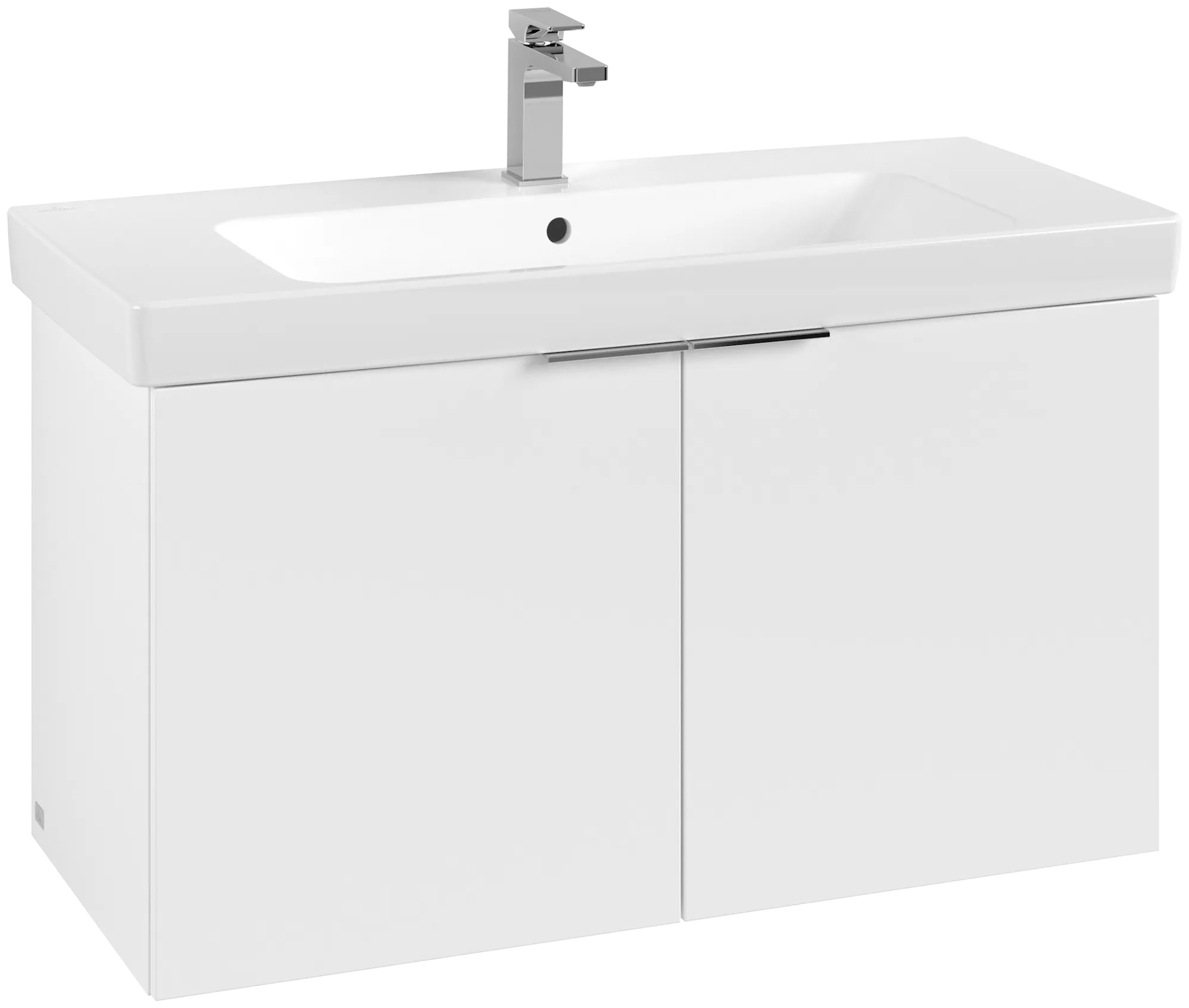 Villeroy & Boch Waschtischunterschrank „Architectura“ 950 × 520 mm Weiß Matt Villeroy & Boch Waschtischunterschrank „Architectura“ 950 × 520 mm Weiß Matt