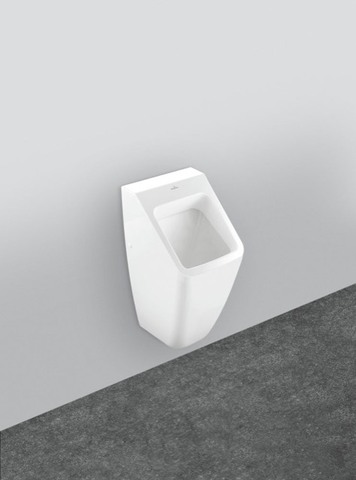 Urinal „Architectura“, ohne Zielobjekt, Befestigung verdeckt, Zulauf verdeckt 32,5 × 35,5 × 68 cm 