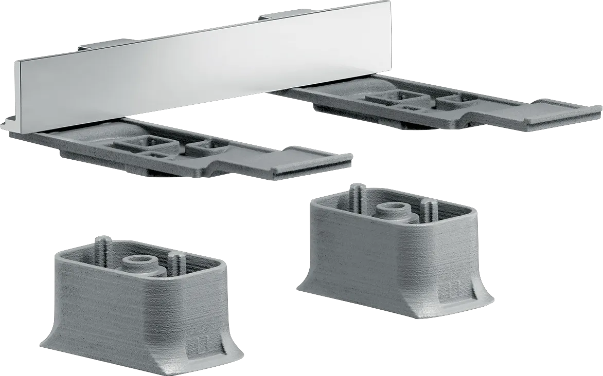 Hansgrohe AXOR Universal Softsquare Adapterset, Chrom Hansgrohe AXOR Universal Softsquare Adapterset, Chrom