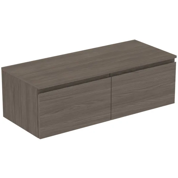 Ideal Standard Waschtischunterschrank „Finesse“ 120,2 × 37,8 × 50,5 cm Ulme dunkel Ideal Standard Waschtischunterschrank „Finesse“ 120,2 × 37,8 × 50,5 cm Ulme dunkel
