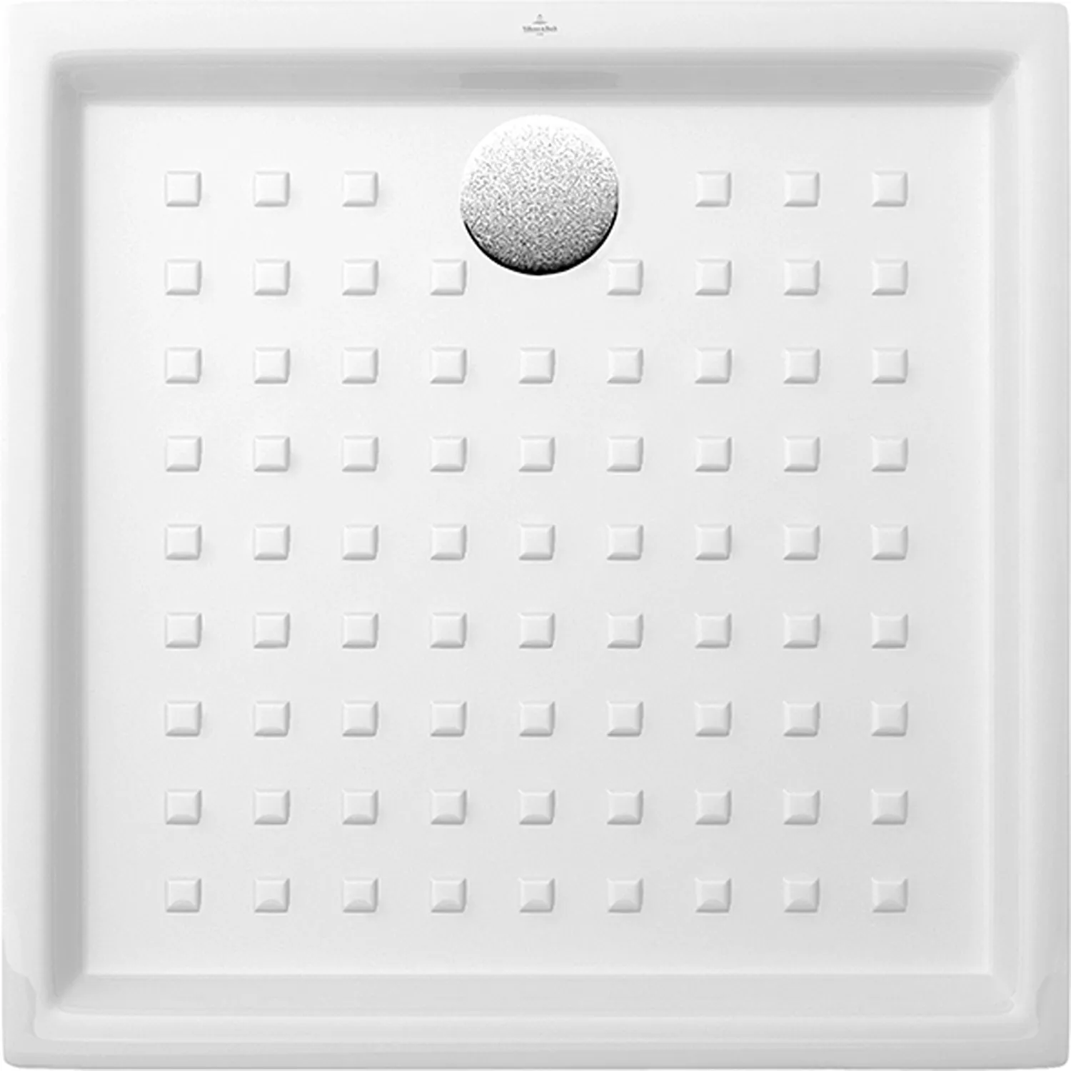 Villeroy & Boch quadrat Duschwanne „O.novo“ Keramik mit Noppen 90 × 90 cm Villeroy & Boch quadrat Duschwanne „O.novo“ Keramik mit Noppen 90 × 90 cm