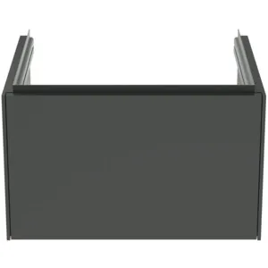 Ideal Standard Conca Möbelwaschtischunterschrank Anthrazit matt 1 Auszug Push-Open Softclose 600x505x370 mm