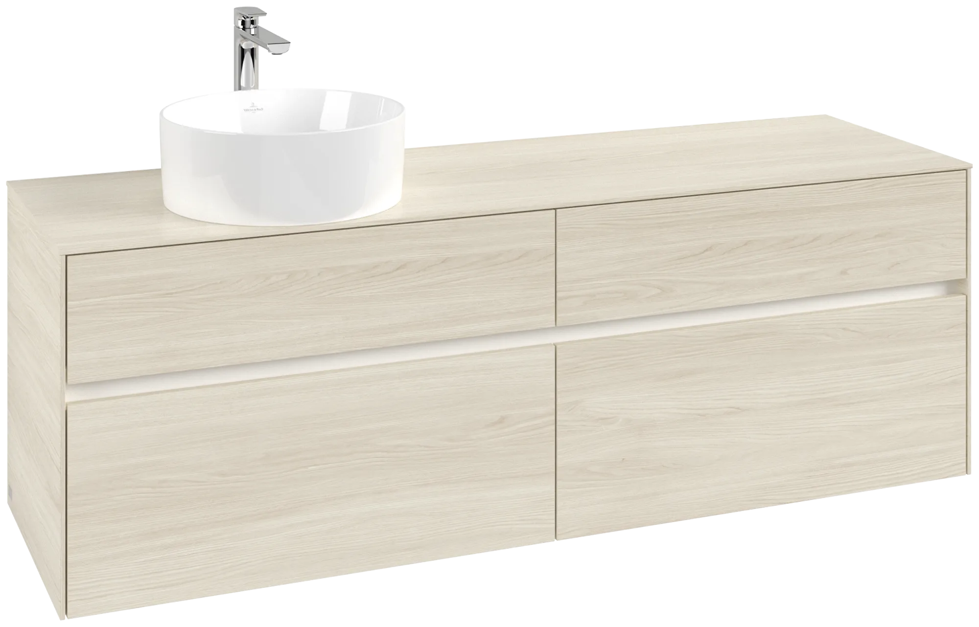 Villeroy & Boch Collaro Waschbeckenunterschrank 1600x548x500mm White Oak