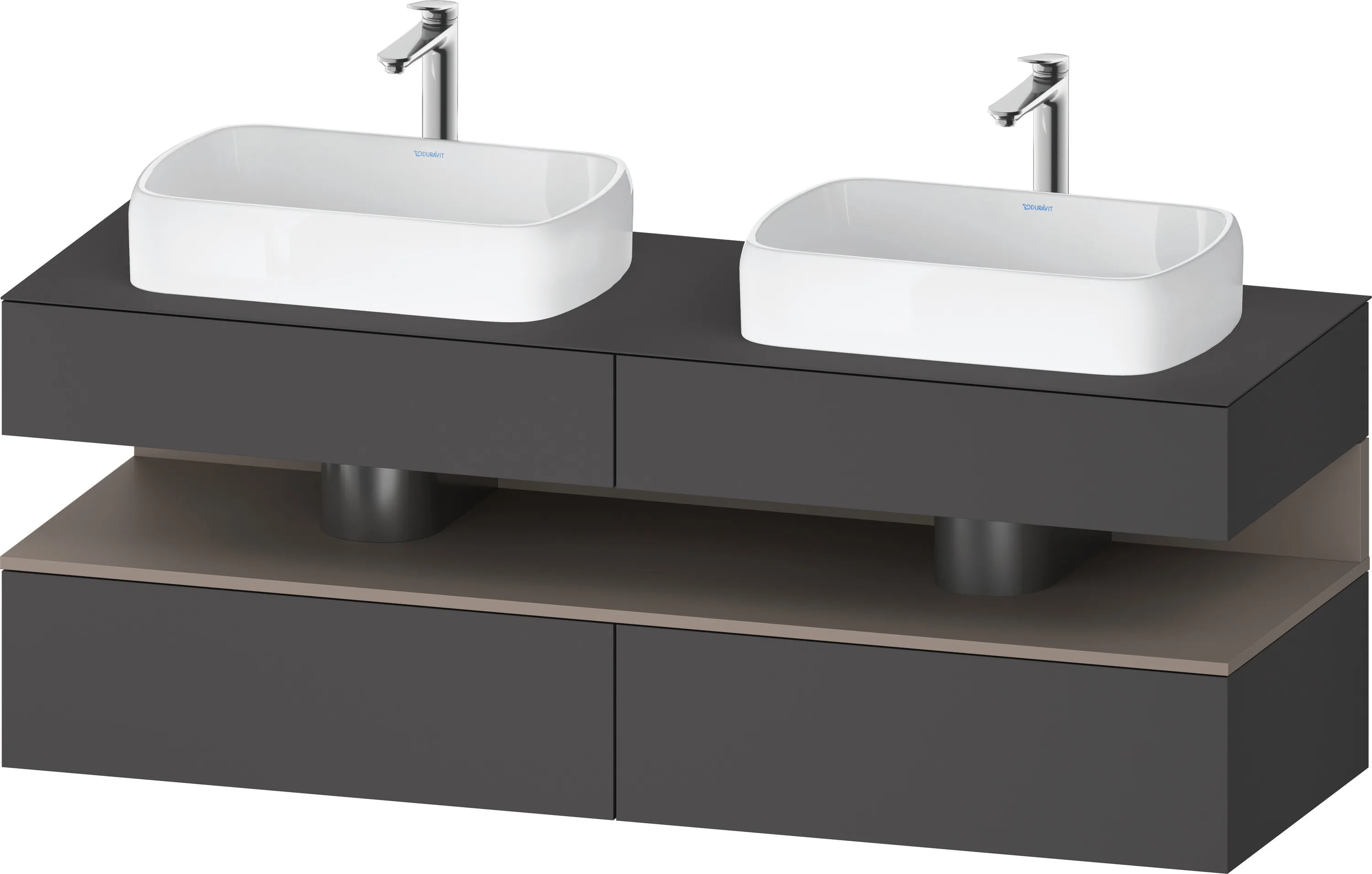 Duravit Waschtischunterschrank wandhängend „Qatego“