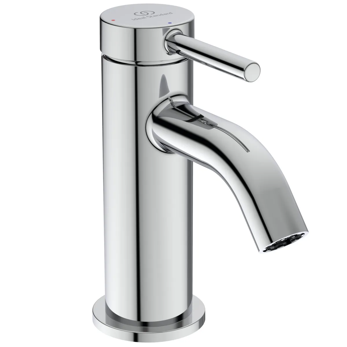 Waschtischarmatur Ceraline Nuovo Ausladung 90mm mit Push-Open Ventil Chrom Waschtischarmatur Ceraline Nuovo Ausladung 90mm mit Push-Open Ventil Chrom