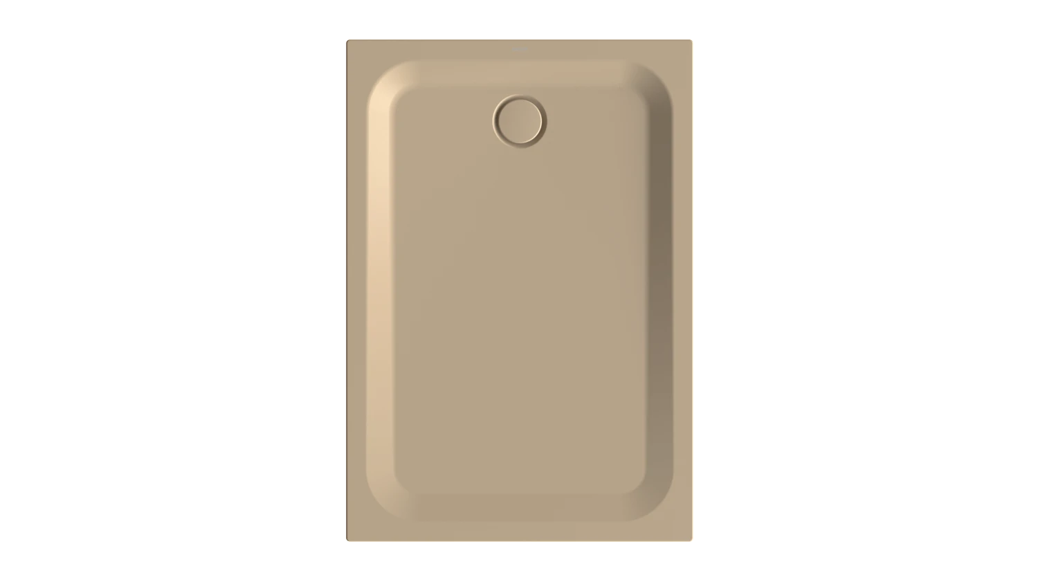 Bette rechteck Duschwanne „BetteUltra“ 1300 × 900 mm ohne Oberflächenbeschichtung, mit BetteGlasur Plus, ohne Wannenträger, in Greige
