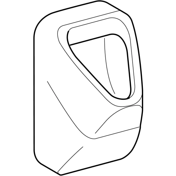 Urinal mit integriertem Keramiksieb „Alivio“, Zulauf von hinten, Befestigung verdeckt, ohne Zielobjekt 34 × 57 × 34 cm Urinal mit integriertem Keramiksieb „Alivio“, Zulauf von hinten, Befestigung verdeckt, ohne Zielobjekt 34 × 57 × 34 cm
