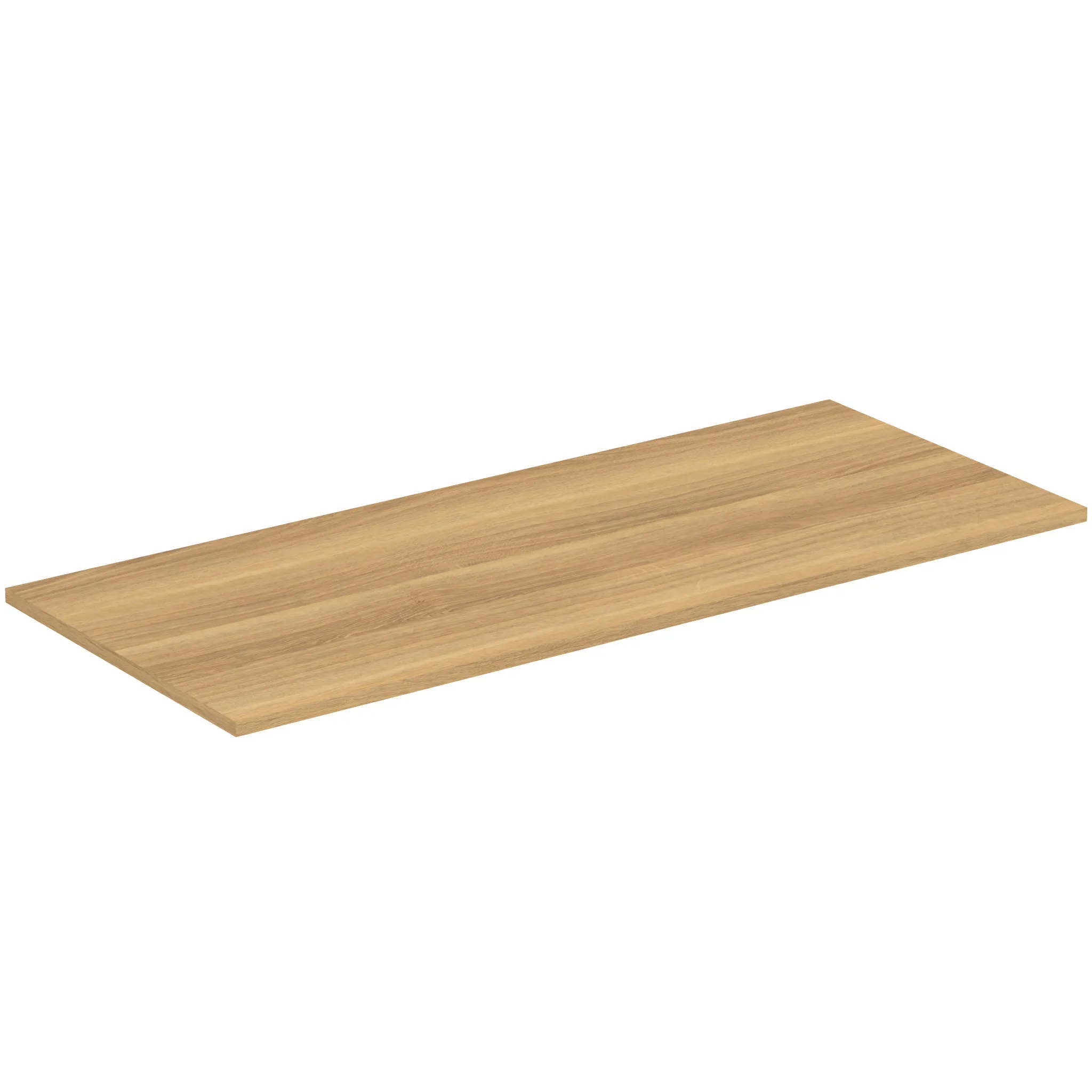 Waschtischplatte i.life B ohne Ausschnitt 1204x506x18mm Weiß matt