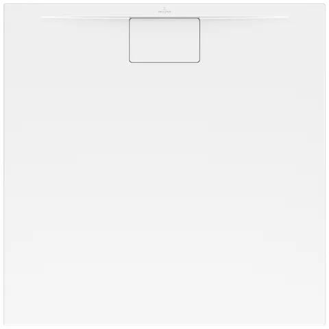 Villeroy & Boch quadrat Duschwanne „Architectura MetalRim“ 100 × 100 cm ohne Oberflächenbeschichtung, in Stone White Villeroy & Boch quadrat Duschwanne „Architectura MetalRim“ 100 × 100 cm ohne Oberflächenbeschichtung, in Stone White