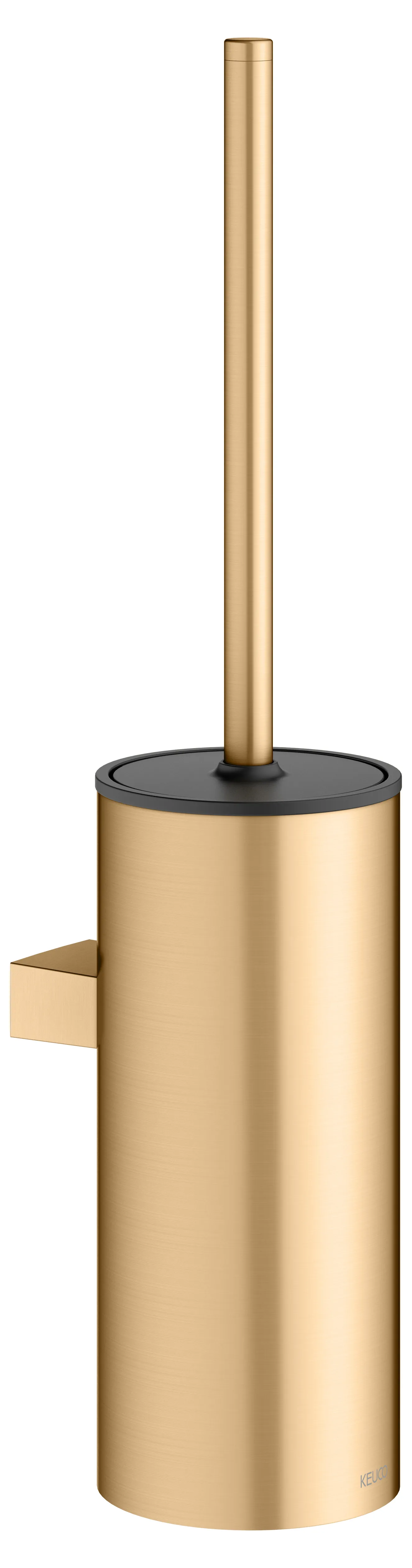 Collection Moll Toilettenbürstengarnitur Messing gebürstet / anthrazit Collection Moll Toilettenbürstengarnitur Messing gebürstet / anthrazit